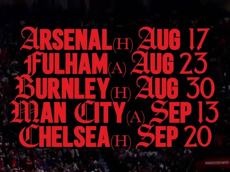 只有8次机会！曼联开局面对四大欧冠豪门，冠军门将自荐加入